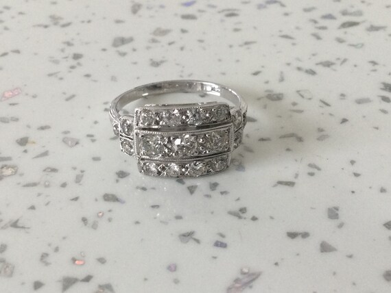 Antique Edwardian Diamond Ring - image 4