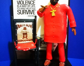 Figurine - Action Figure Suge Knight chair Death Row Records