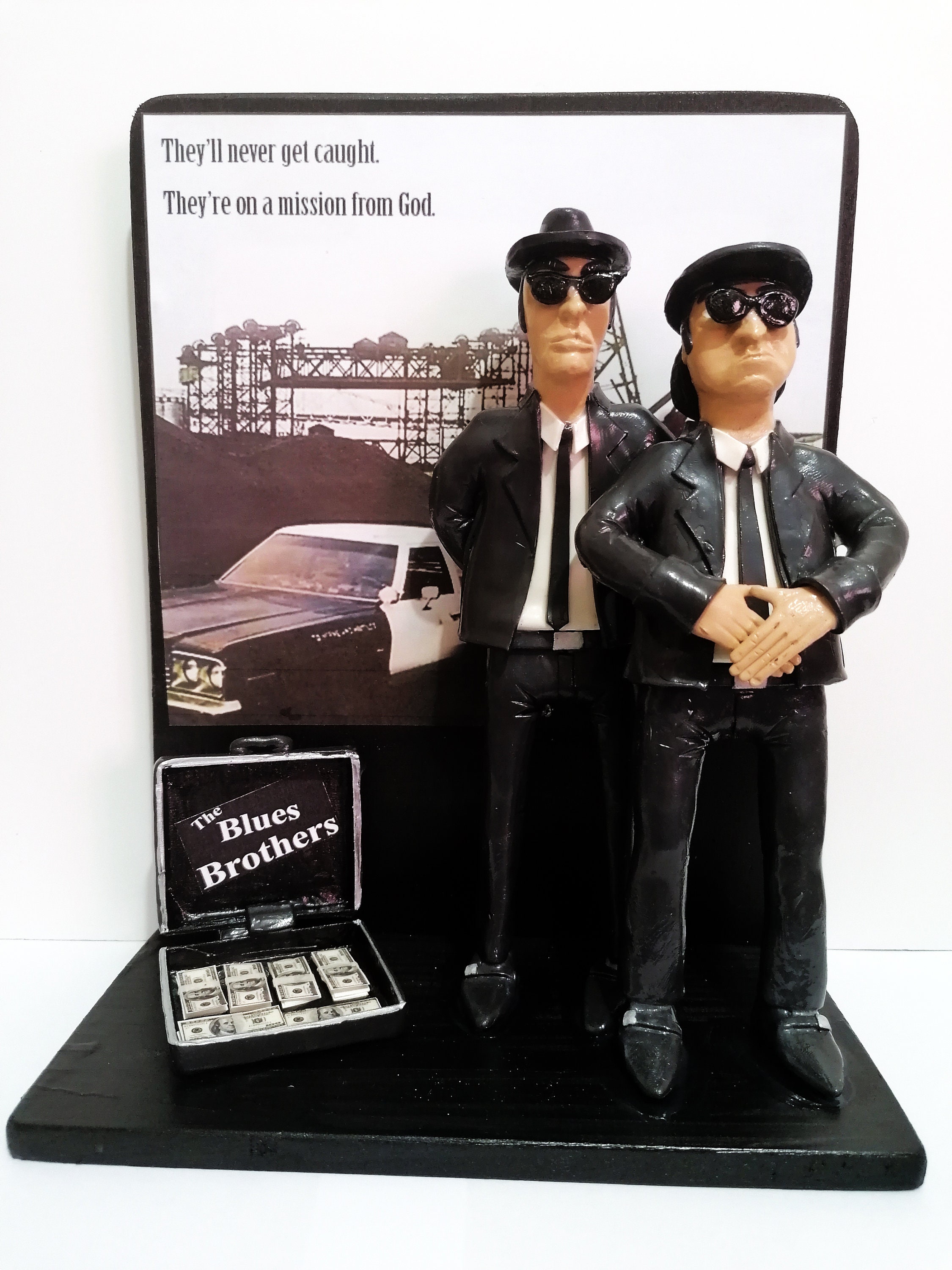 BLUES BROTHERS 2000 ELWOOD & MACK フィギュア