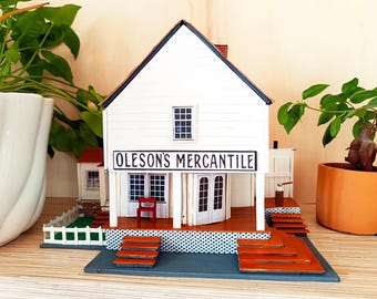 Oleson's Mercantile Diorama -  Miniature