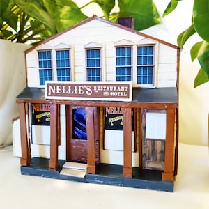 Little House on the Prairie miniature Nellie&#39;s Restaurant