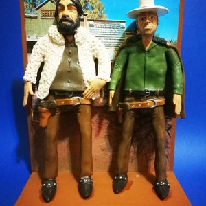 Figurine - Action Figure Bud Spencer and Terence Hill film &quot;God Forgive ... I Don&#39;t&quot;