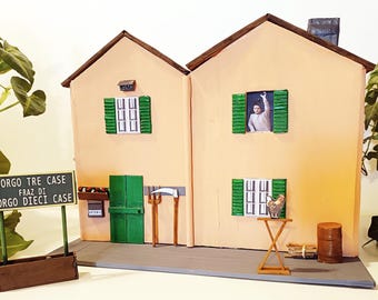 Diorama casa Il Ragazzo di Campagna