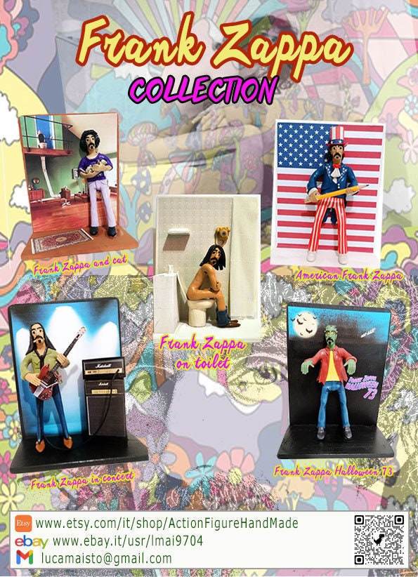 フランク ザッパ フィギュア FRANK ZAPPA Pop Rock フランク・ザッパ FRANK ZAPPA (\u0026 THE MOTHERS OF INVENTION) HOT RATS