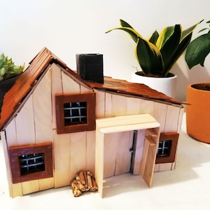Chalet en bois rond - La maison dans la prairie - La petite maison dans la prairie