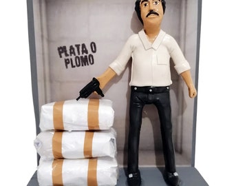 Figurine - Figurines - Action Figure - Pablo Escobar - Plata or Plomo