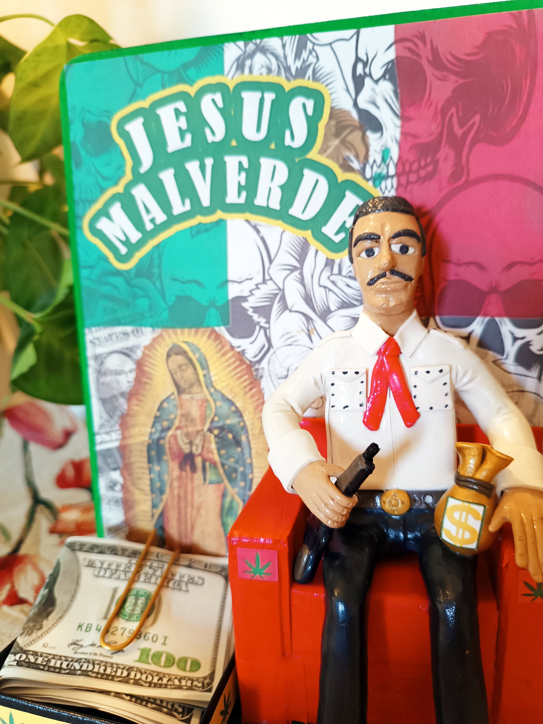 Action Figure Jesús Malverde - The Generous Bandit - The Generous Bandit - The Angel of the Poor