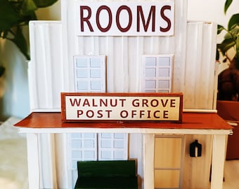 Walnut Grove Post Office Rooms Miniature