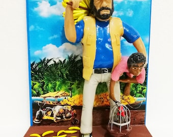 Figurine Action Figures Bud Spencer du film Banana Joe