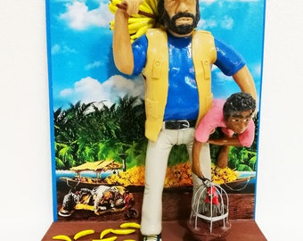 Figurine - Action Figures Bud Spencer from Banana Joe's movie