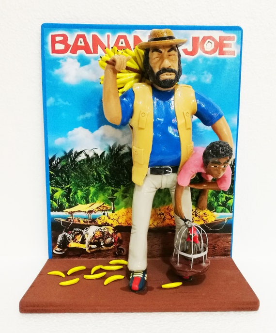 Statuina Action Figures Bud Spencer dal film Banana Joe -  Italia