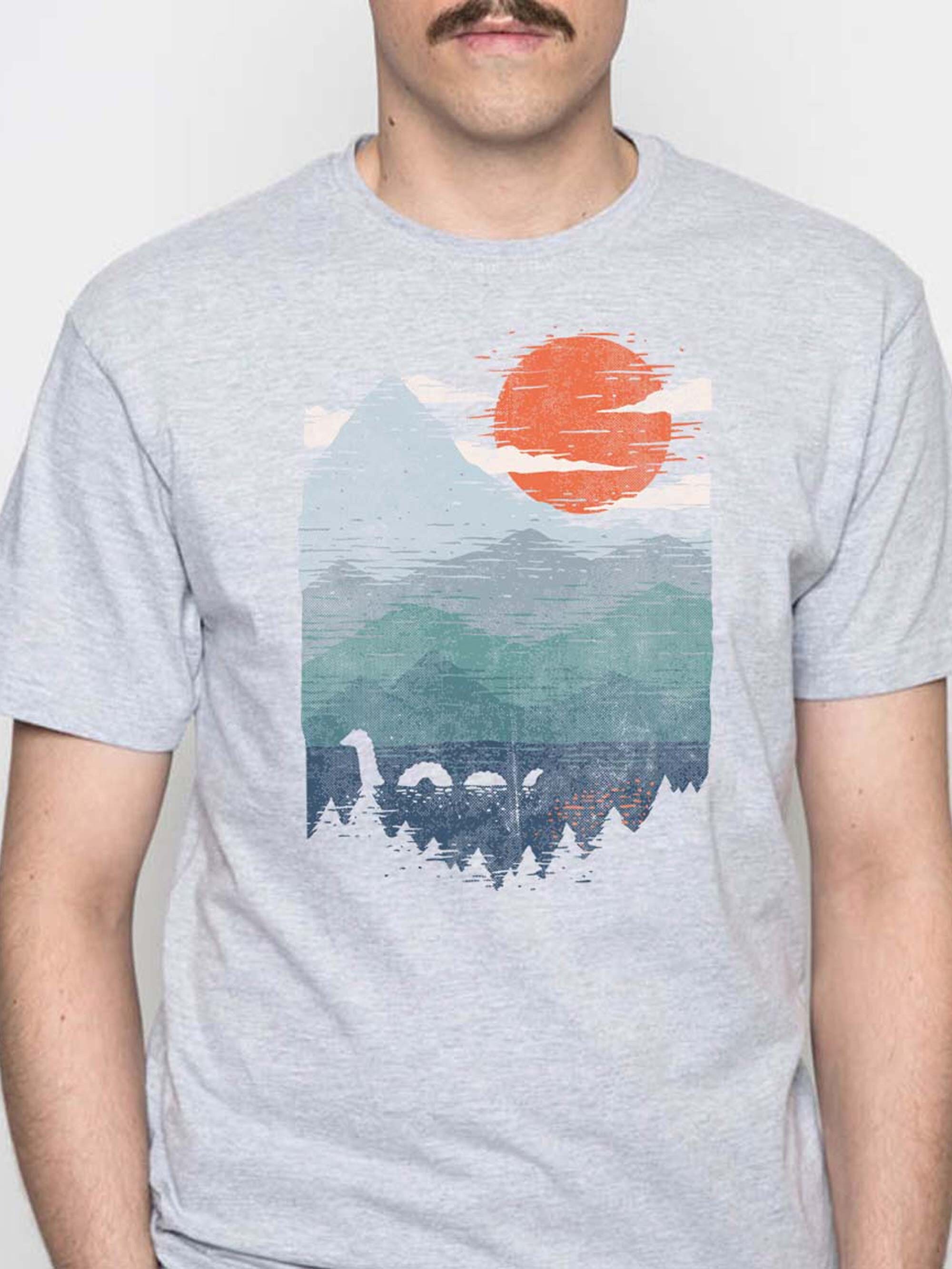 Print-shirt Nessy for Men Screen Print 