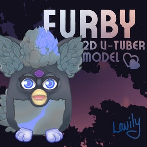 Electric Furby - Premade Vtuber Model/Avatar - LIVE2D