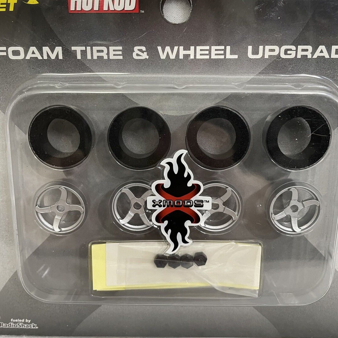 Radioshack XMODS RC Foam Tire & Wheel Upgrade Kit Super Street Etsy
