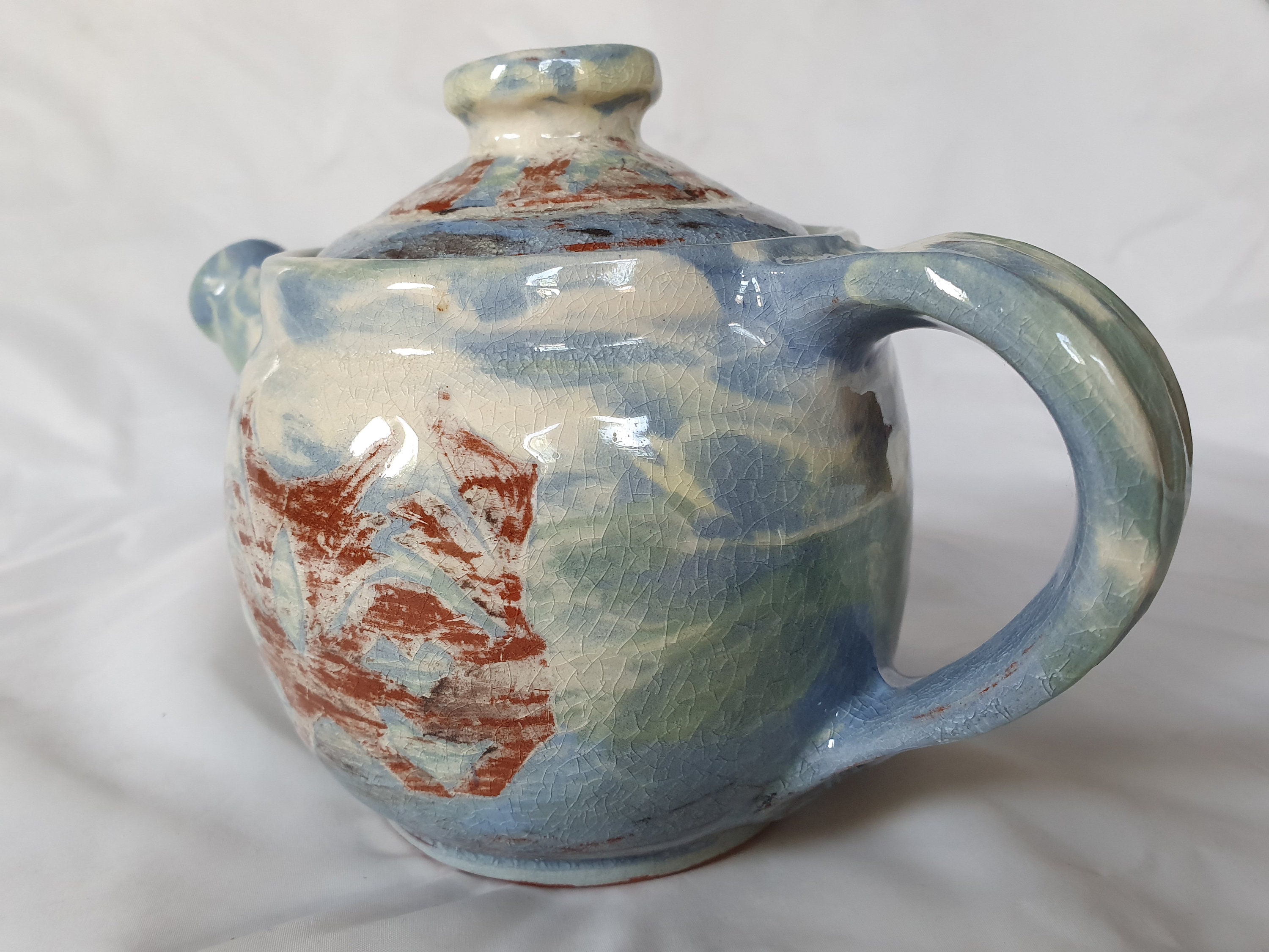 Stunning Dartington Retro Teapot by Tchalenko Circa Etsy Ireland