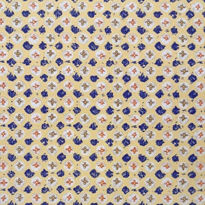 Geometric Silk Panel – Italian Crepe de Chine, 100% Natural Matte Mulberry Silk, Small Motif Print Fabric for Blouses & Dresses