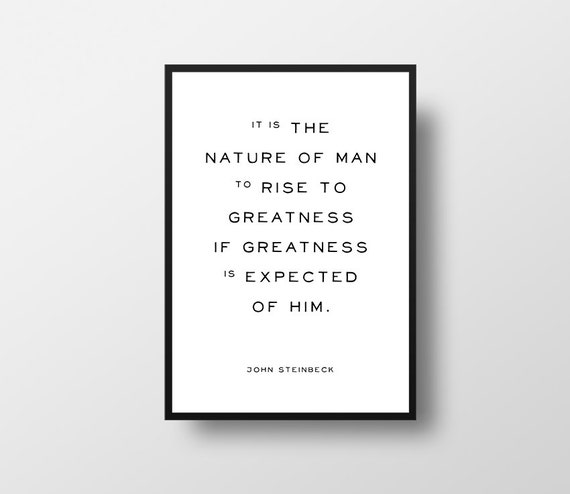 Citation De Grandeur Citation De Vie Impression Etsy Citation De Grandeur Citation De Vie Impression Etsy