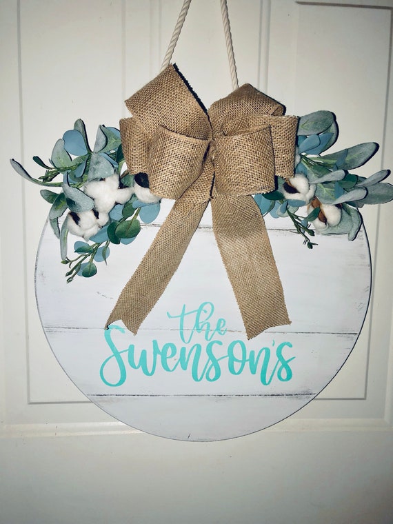 Personalized Door Hanger