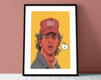 Mel Gibson - Lethal Weapon Riggs poster print