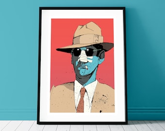 Jack Nicholson as Jake Gittes in Chinatown Poster Print