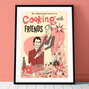 Hannibal Cookbook Poster Art Print image 1