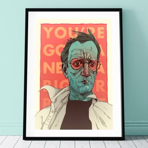 Roy Scheider as Chief Brody - Jaws Art Print