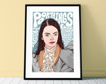 Poor Things Illustrated Art Print