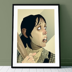 The Shining Art Print - Shelley Duvall as Wendy Torrance