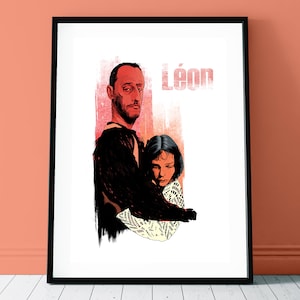 Leon - The Professional - Movie Poster Print