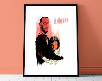Leon - The Professional - Movie Poster Print