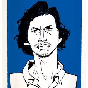 Adam Driver portrait print image 2