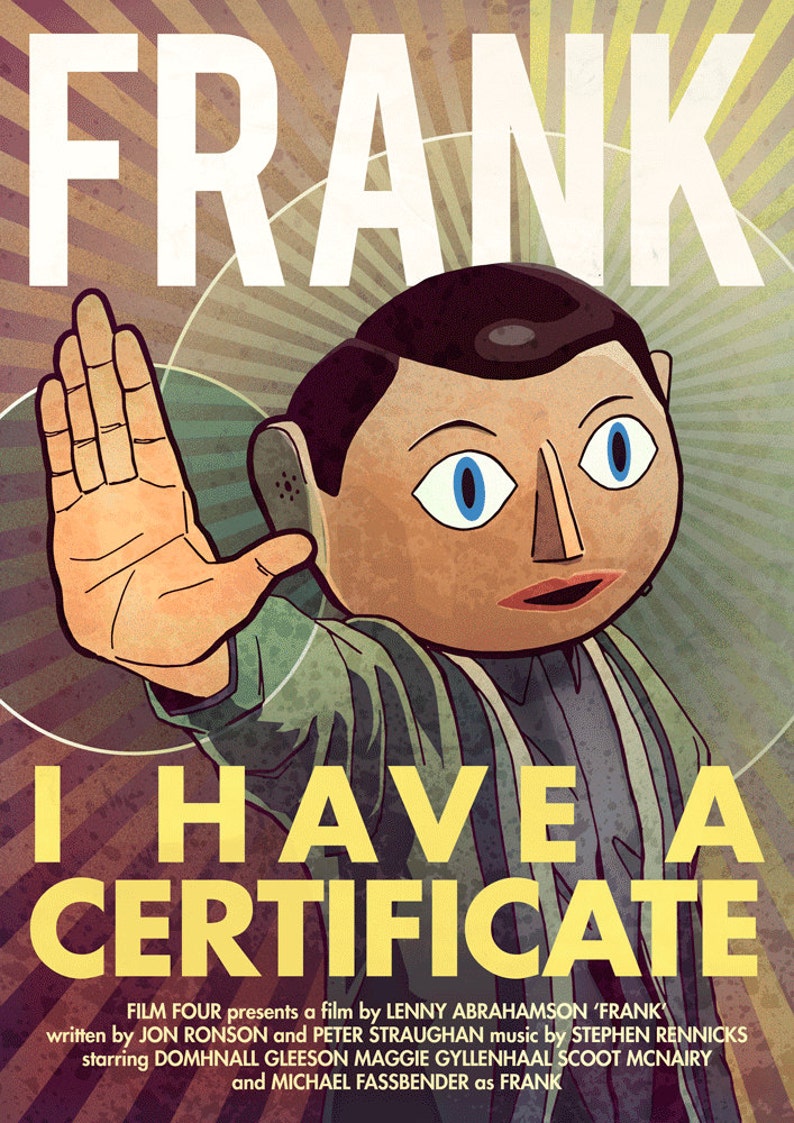 Фрэнк frank. Фрэнк Постер. Frank 2014 poster.