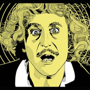 Gene Wilder Young Frankenstein Print