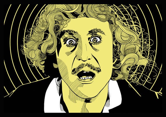Gene Wilder Young Frankenstein Print - Etsy