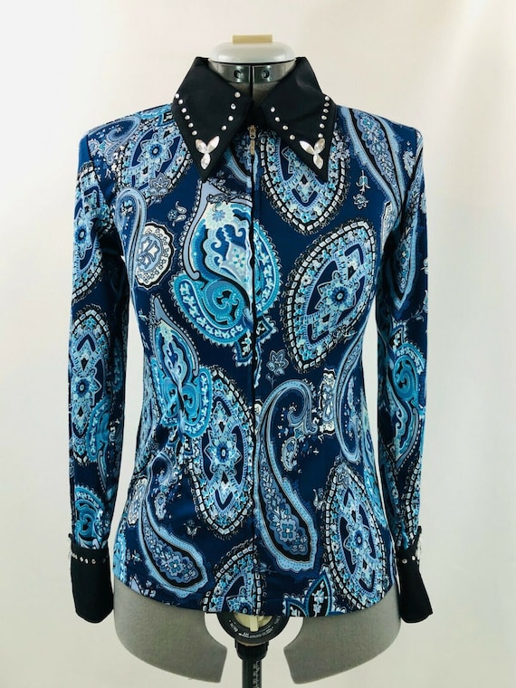 Ensemble Gilet Et Chemise Pour Show Western – Lux Show Apparel – Neuf Inde