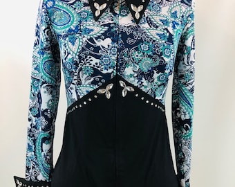 Western Show Pleasure Rail Shirt Jacket Clothes Showmanship Horsemanship Equilong