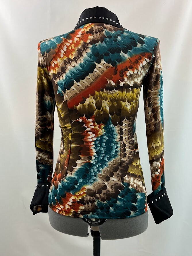 Ensemble Gilet Et Chemise D’équitation Western LUX SHOW APPAREL – Concours Et Showmanship