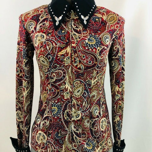 XS Western Show Pleasure Rail Shirt Jacket Vest Clothes - Etsy