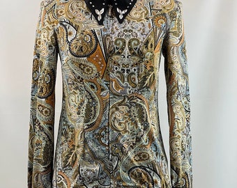 Western Show Pleasure Rail Shirt Jacket Clothes Showmanship Horsemanship Equilong