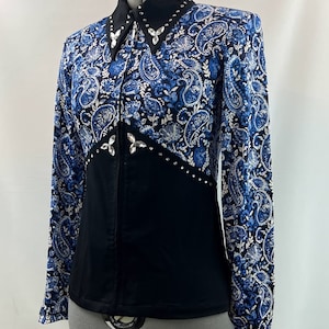 Veste Chemise D'équitation Western – Stitches On The Rail – Show Pleasure