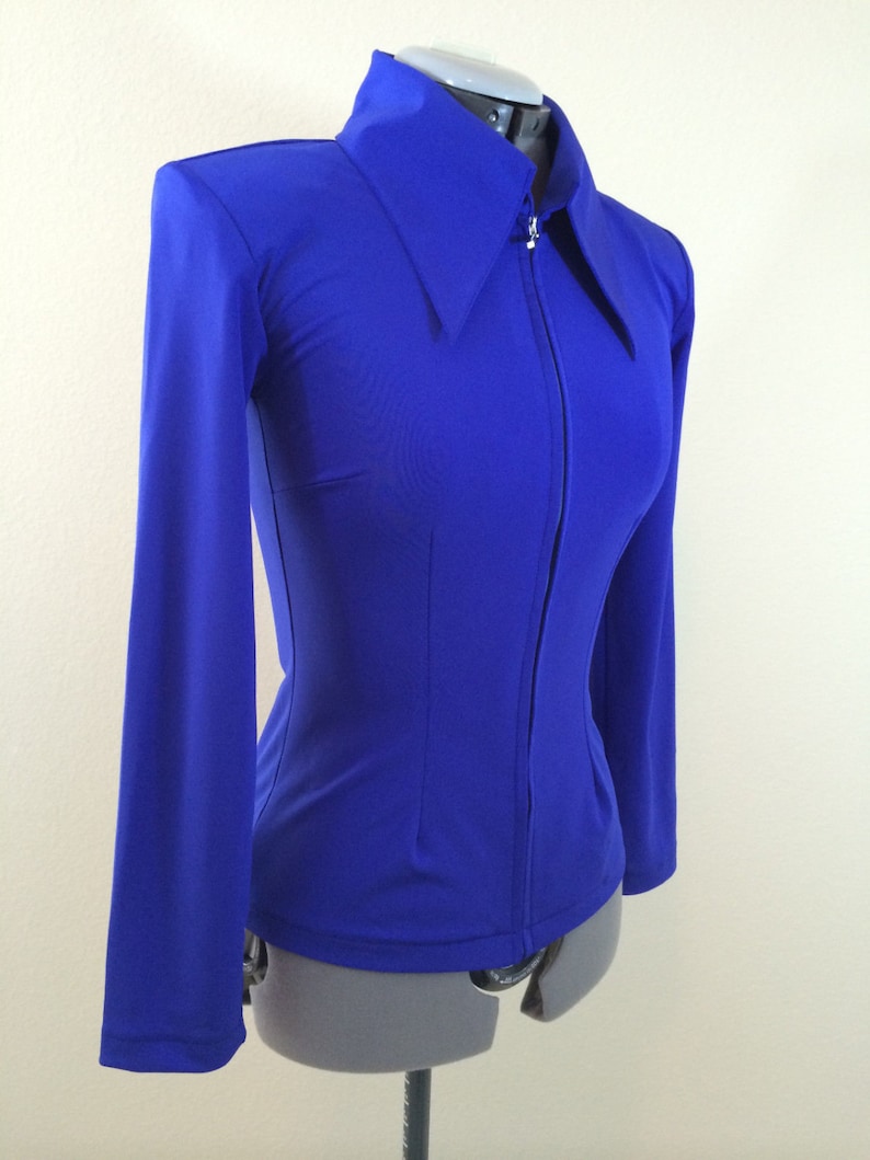 Royal Blue Create Your Own Western Show Pleasure Rail Shirt Jacket Clothes Showmanship Horsemanship Equilong