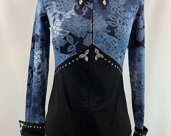 Rail Magazine Chemise Veste Western Showmanship - Stitches On The Rail - équitation - Neuf Stitches On The Rail Neuf