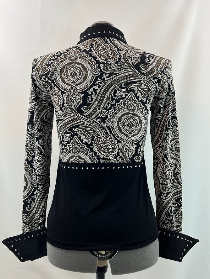 Veste Chemise Western Equilong Taille M - Style Showmanship équitation Show Plaisance - Neuf