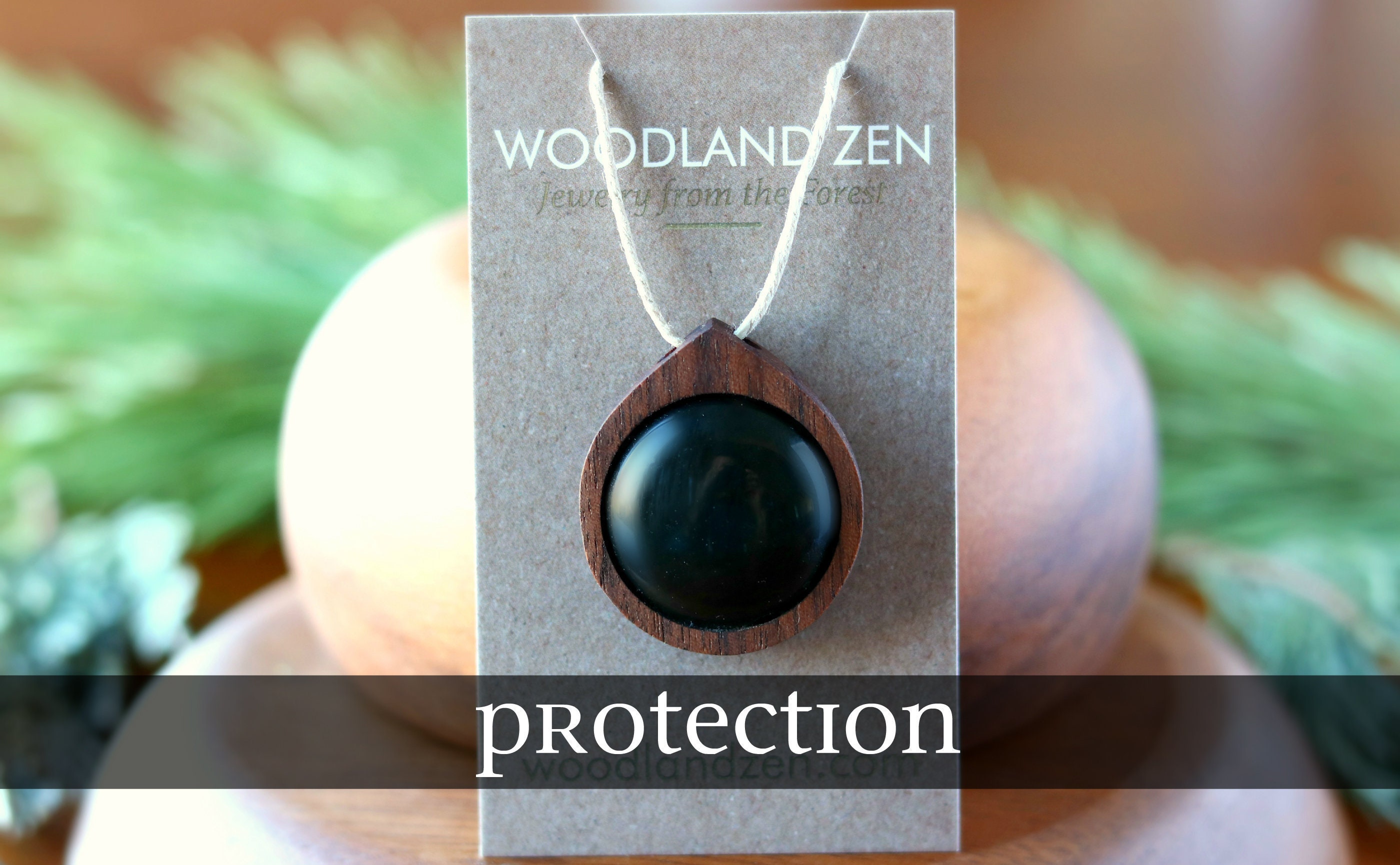 Crystal Protection Amulet Gemstone Protection Jewelry Stone Etsy