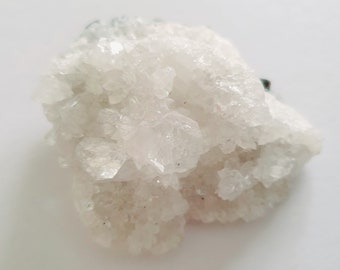 Zeolite Crystal Cluster: Raw Stone Specimen, Witchy Gift