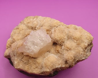 Raw Zeolite Crystal Specimen, Healing Stone Flower, Witchy Gift