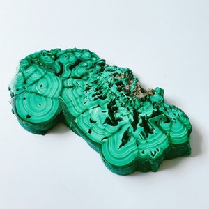 Malachite crystal, crystal slab, malachite stone, Gifts for her, large crystal, crystal anniversary, mineral, spa