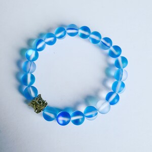Spectrolite Quartz Bracelet, boho beads, crystal beads, gift for mum, Gifts for her, Gifts for him, birthday gift for mum