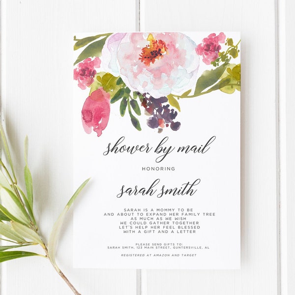 Announcements Cancelling Baby Shower Etsy