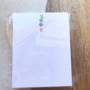 Aquarelle Starionary fixe, Fine fixe, topiaire, cartes fixes, papeterie de haute qualité, aquarelle stationnaire topiaire